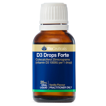 BIOCEUTICALS D3 Drops Forte Vanilla Flavour 20mL
