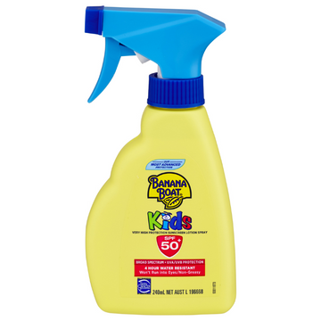 Banana Boat Kids Sunscreen Lotion Spray SPF 50+ 240mL