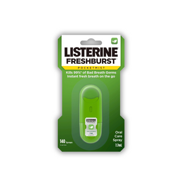 Listerine PocketMist Oral Care Spray Freshburst 7.7mL