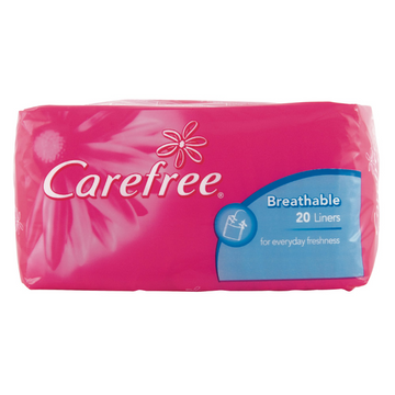 Carefree Breathable Liners 20 Pack