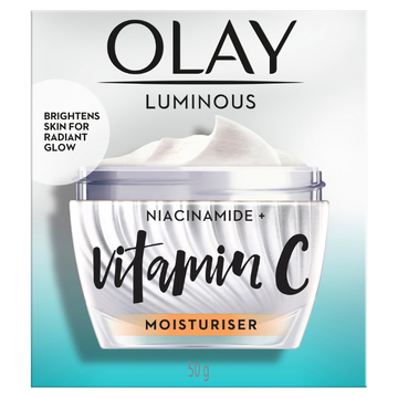 Olay Luminous Niacinamide + Vitamin C Face Cream Moisturiser 50g