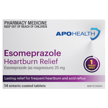 APO HEALTH Esomeprazole 20mg 14 Tablets