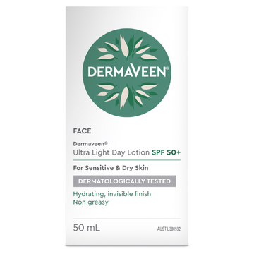DermaVeen Ultra Light Day Lotion SPF 50+ 50mL