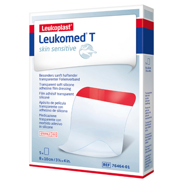 LEUKO Leukomed Transparent Films Leukomed T Sterile Film 5 Pack