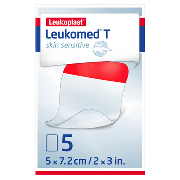 LEUKO Leukomed Transparent Films Leukomed T Sterile Film 5 Pack