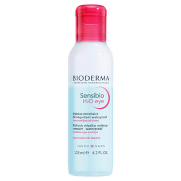 Bioderma Sensibio H2O Eye Biphasic Micellar Waterproof Makeup Remover 125mL