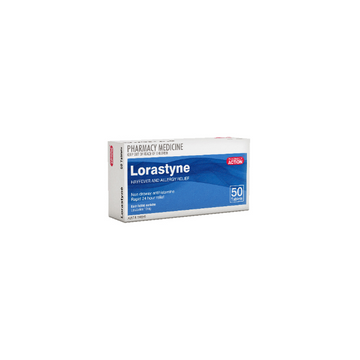 PHARMACY ACTION Lorastyne 10mg 50 Tablets