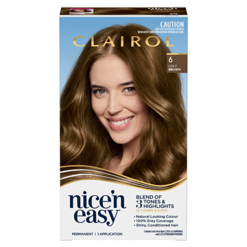 Clairol Nice'n Easy 6 Light Brown 1 Pack