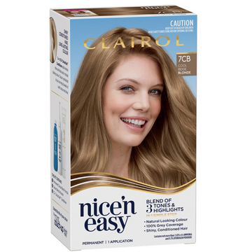 Clairol Nice 'N Easy 7CB Dark Champagne Blonde Permanent Hair Colour 1 Pack