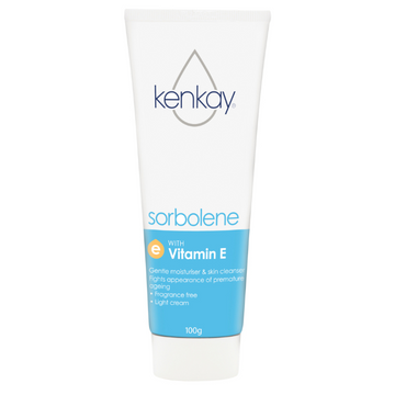 Kenkay Skin Relief Sorbolene & Vitamin E Light Cream Tube 100g