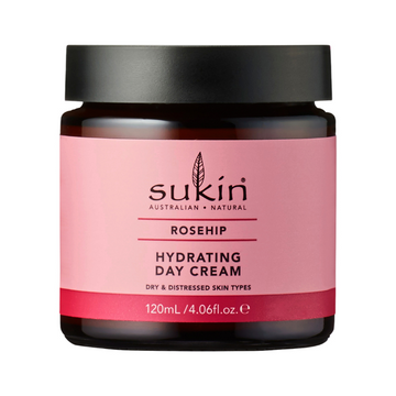 Sukin Rose Hip Oil Hydrating Day Cream 120mL