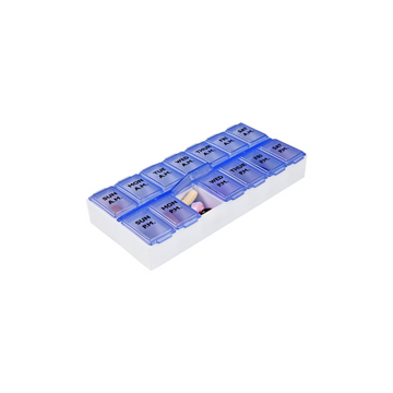 MAKING LIFE EASY Pill Reminder 7 Day AM/PM 1 Each