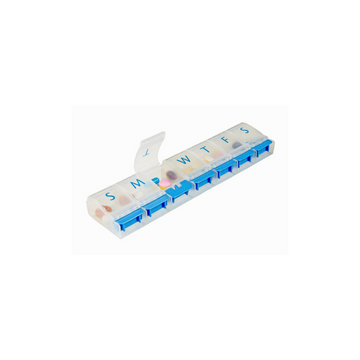 MAKING LIFE EASY Pill Reminder 7 Day Push Button 1 Each