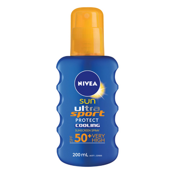 NIVEA Sun Sunscreen Spray Ultra Sport SPF50+ 200mL