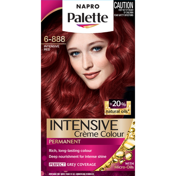 Napro Palette 6-888 Intensive Crème Colour Permanent Red 1 Pack