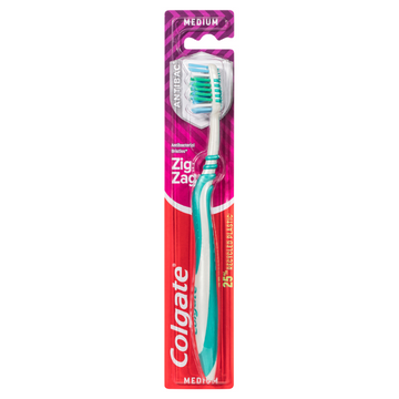 Colgate ZigZag Adult Toothbrush Soft Medium 1 Each