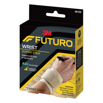Futuro Wrist Support Strap Adjustable Beige 1 Each