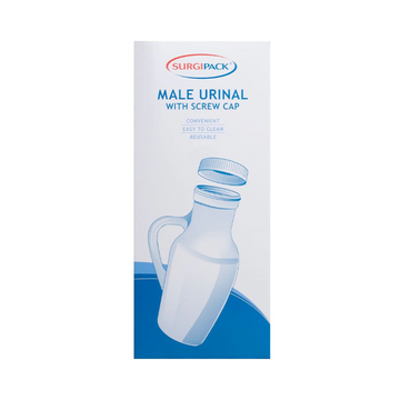 Surgipak 6362 Urinal Male Lid Handle 1L