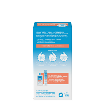 Dermal Therapy Sebum Control Serum 60mL
