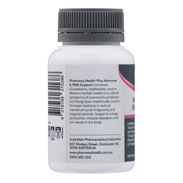 Pharmacy Health PLUS Hormone & PMS Support 60 Tablets
