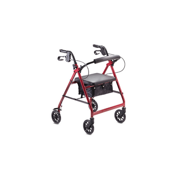 MAKING LIFE EASY Rollator 6 Burgundy