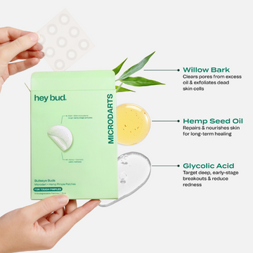 Hey Bud Microdart + Hemp Pimple Patches 9 Patches