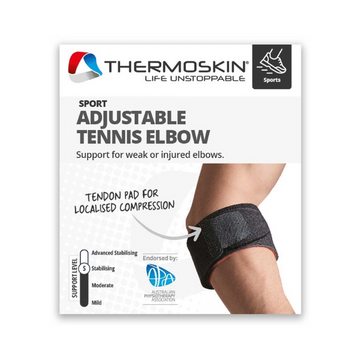 Thermoskin Sport Tennis Elbow Adjustable Black 1 Each