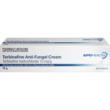 Aph Terbinafine Anti-fungal Cream 10mg 15g Tube