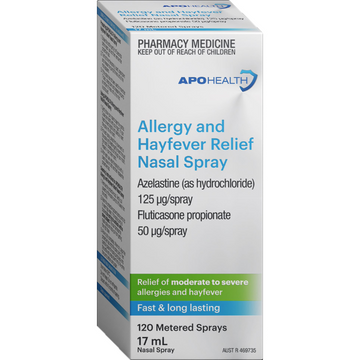 Aph Allergy & Hayfever Relief Nasal Spray 17 Ml Btl
