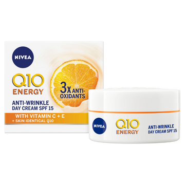 NIVEA Q10 Energy Day Cream SPF15 50mL