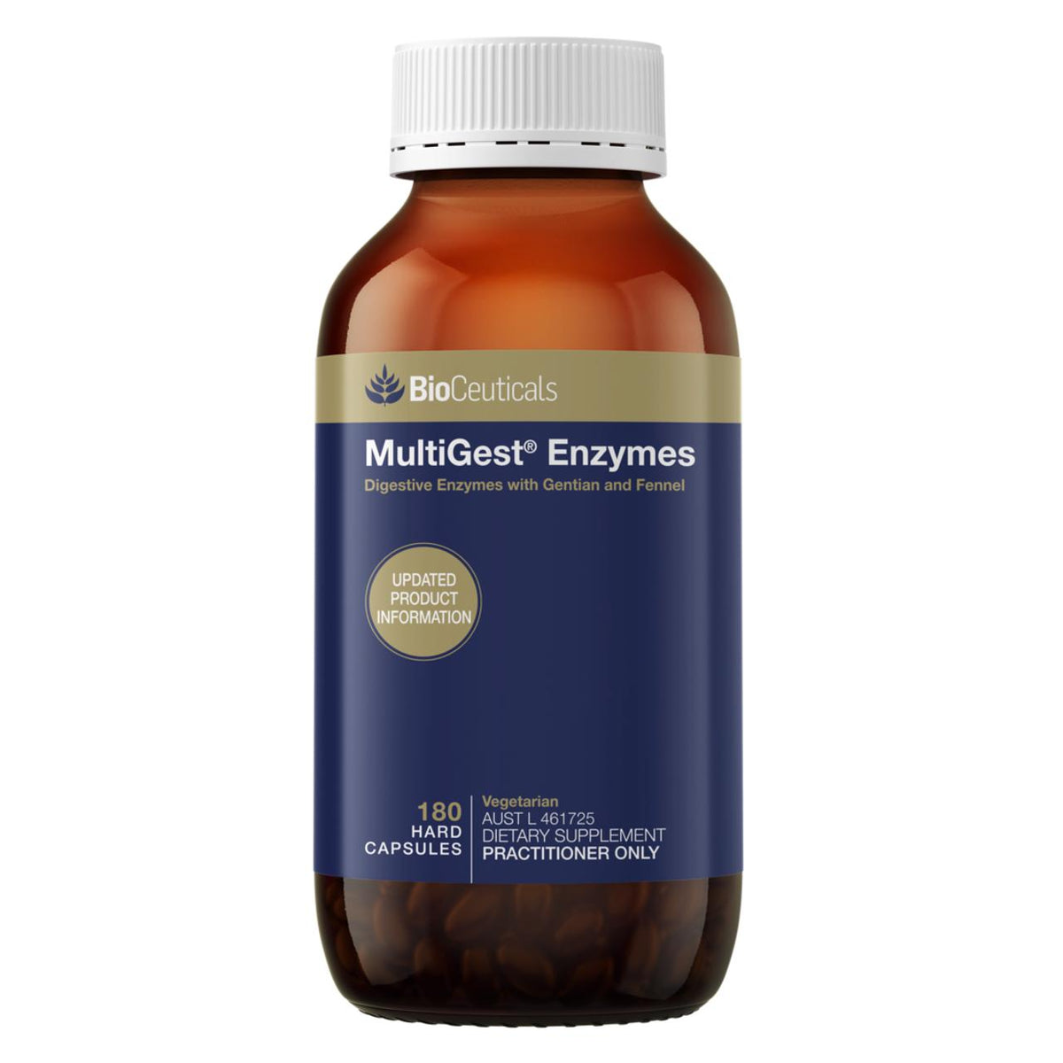 MultiGest® Enzymes 180 Capsules