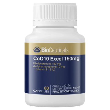 CoQ10 Excel 150mg 60 Soft Capsules