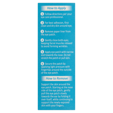 NEXCARE Sensitive Skin Eye Patch Regular 80mm x 50mm 14 Pack