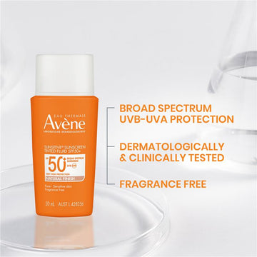 Avene SUNSITIVE® SUNSCREEN TINTED FLUID SPF 50+