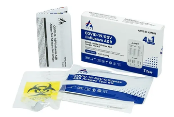 AHPC Covid-19/RSV/Influenza A&B Antigen Test Kit 1/10 (4 in 1)
