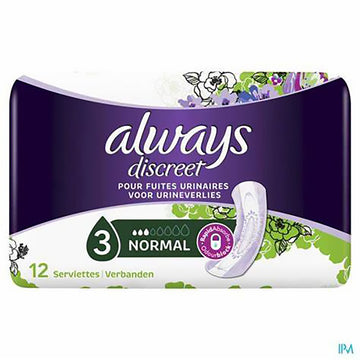 Always Discreet Pad Reg 12Pk