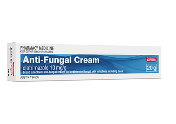 PHARMACY ACTION Anti-fungal & Anti-Inflammatory Cream 30g
