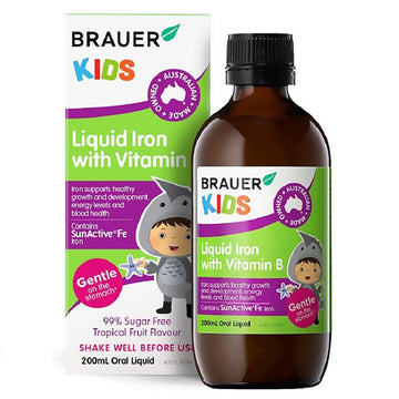 Brauer Kids Iron Vitb Liq 200Ml