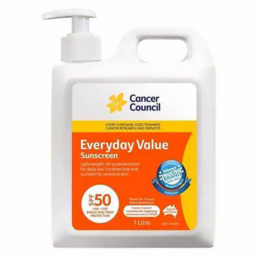 Cancer Council E/Day Spf50 1L