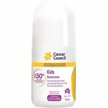 Cancer Council Kid Spf50+ R/On 75Ml