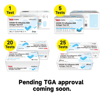 Cellife Diagfest Covid-19 / Influenza A & B Antigen Test Kit Single Pack (3 in 1)
