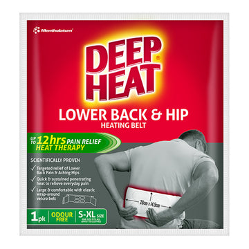Deep Heat Lwr Back Hip H/Belt Patch