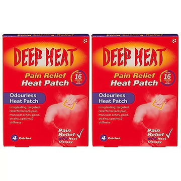 Deep Heat Patch Sm 2Pk