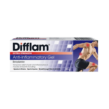 Difflam Extra Strength Gel 5% 30G