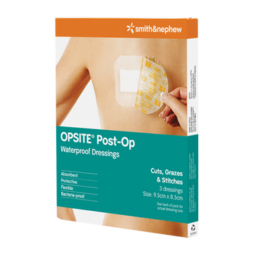 OPSITE Post-Operative 6.5cm x 5cm 100 Pack