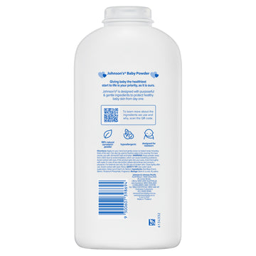 Johnson's Baby Powder Pure Cornstarch 600g