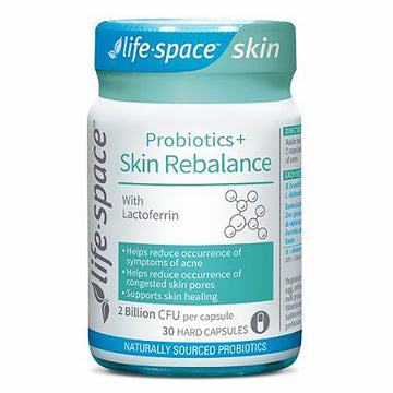 Life Space Probiotic Skin Rebalnce 30Cap