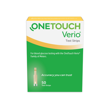 Onetouch Verio Blood Glucose Strips 50Pk