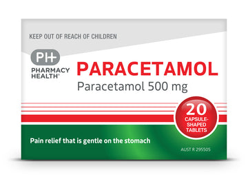 PHARMACY HEALTH Paracetamol Extra 40 Tablets
