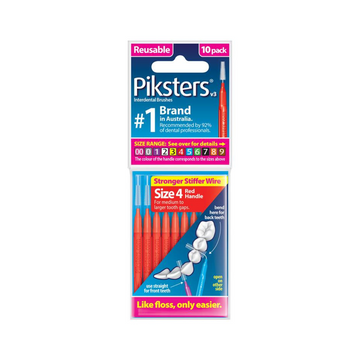 Piksters Inter Brsh Size 4 10Pk